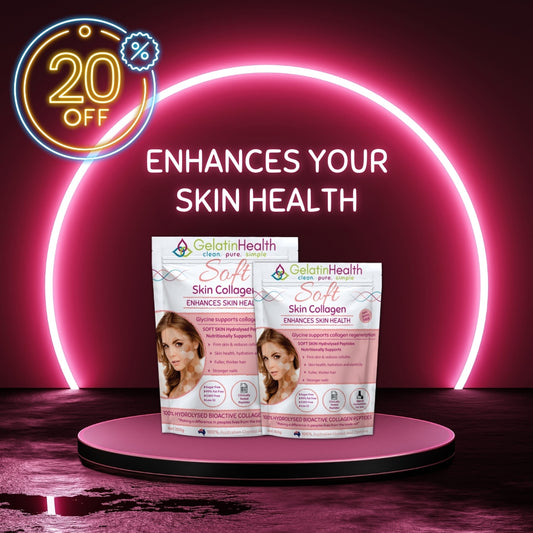 20% OFF Soft Skin collagen - Gelatin Health