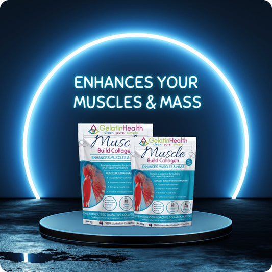 Muscles build  collagen - Gelatin Health
